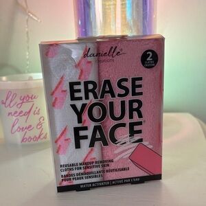 Pink Erase Your Face Cloths